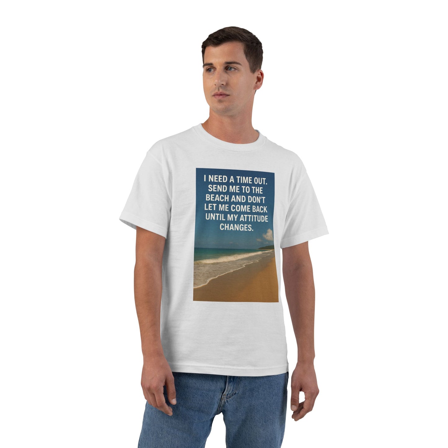 Time Out Men's Short-Sleeve Crewneck Tee