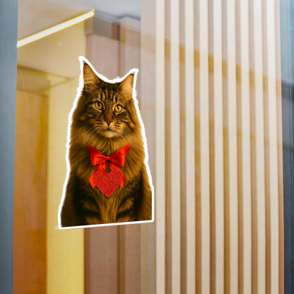Cupid's Companion Cat Vinyl Decal