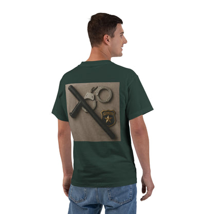 Law Enforcement Appreciation Men's Short-Sleeve Crewneck Tee