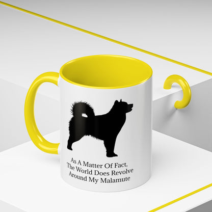 Matter Of Fact Malamute 2-Tone Coffee Mug