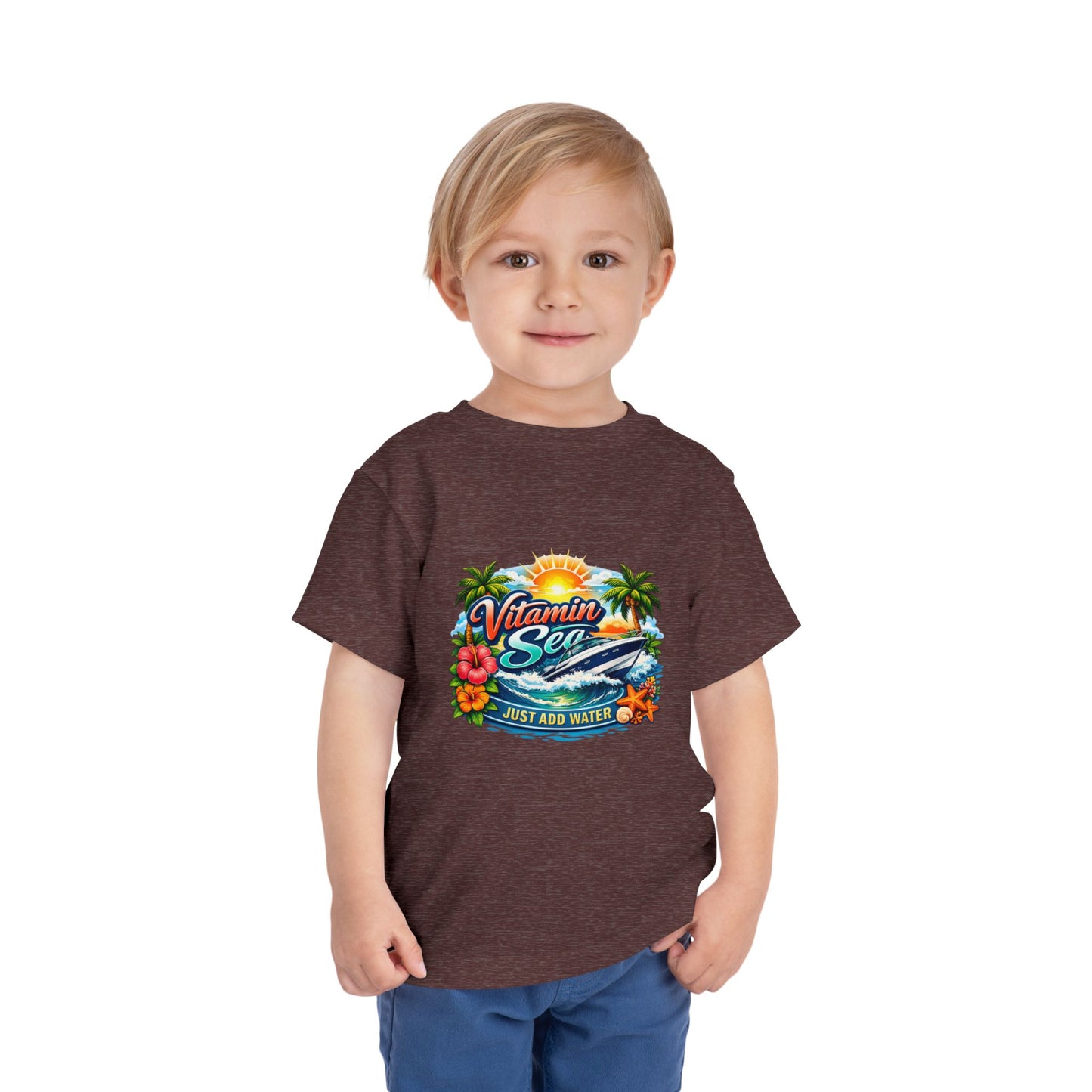 Vitamin Sea Toddler Unisex Short Sleeve Crewneck Tee