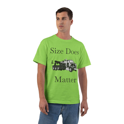 Size Does Matter Men's Short-Sleeve Crewneck Tee