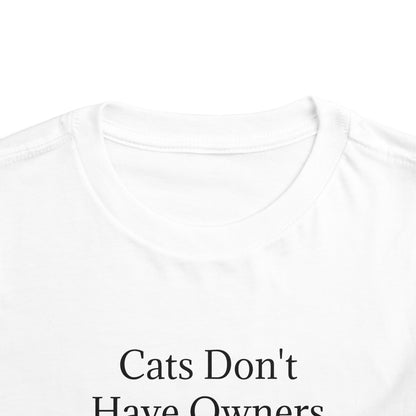 Cat Minions Toddler Unisex Short Sleeve Crewneck Tee