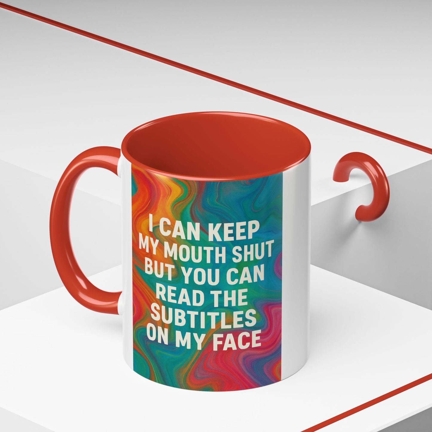 Subtitles 2-Tone Coffee Mug