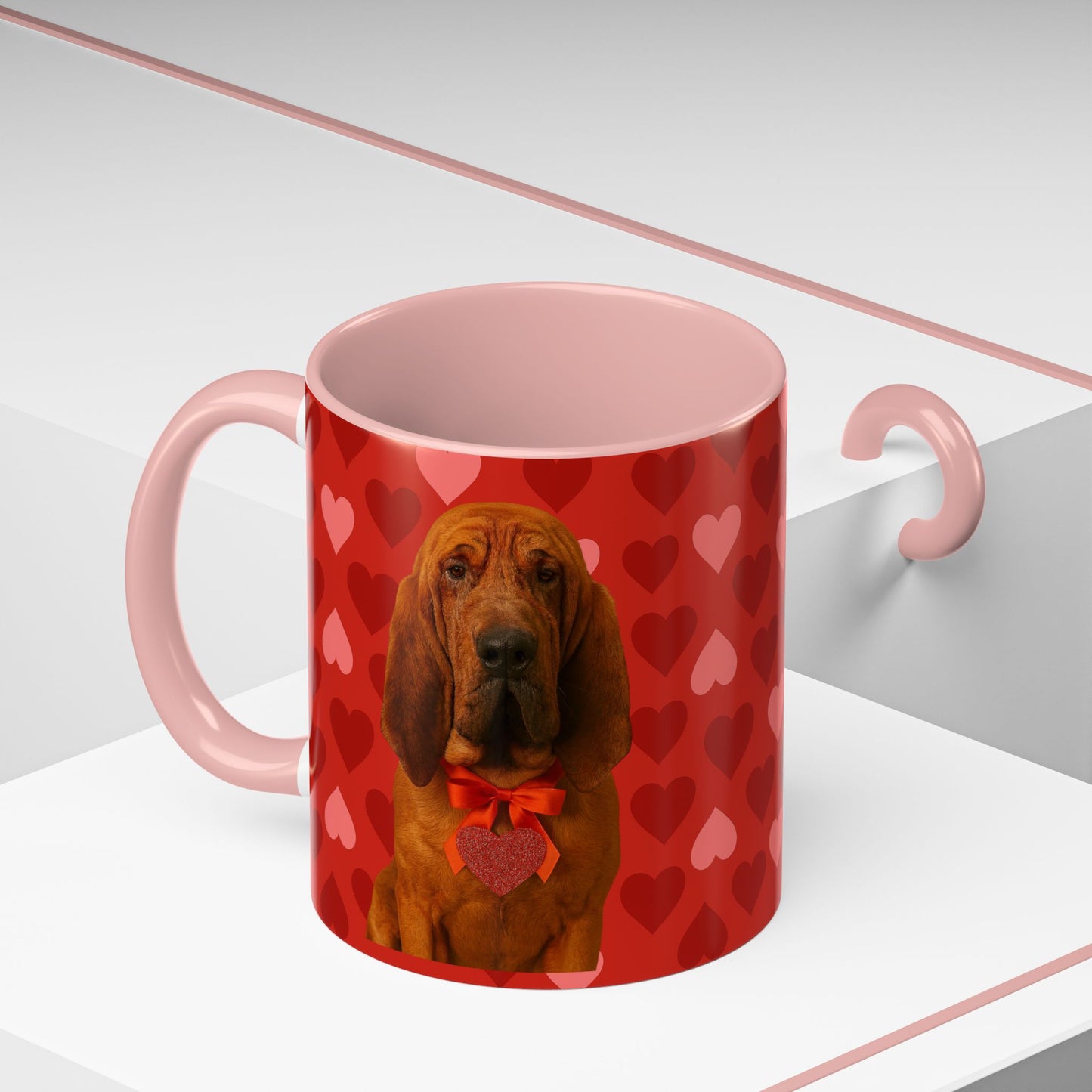 Cupid's Companion Bloodhound 2-Tone Coffee Mug