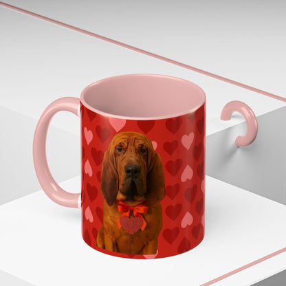 Cupid's Companion Bloodhound 2-Tone Coffee Mug