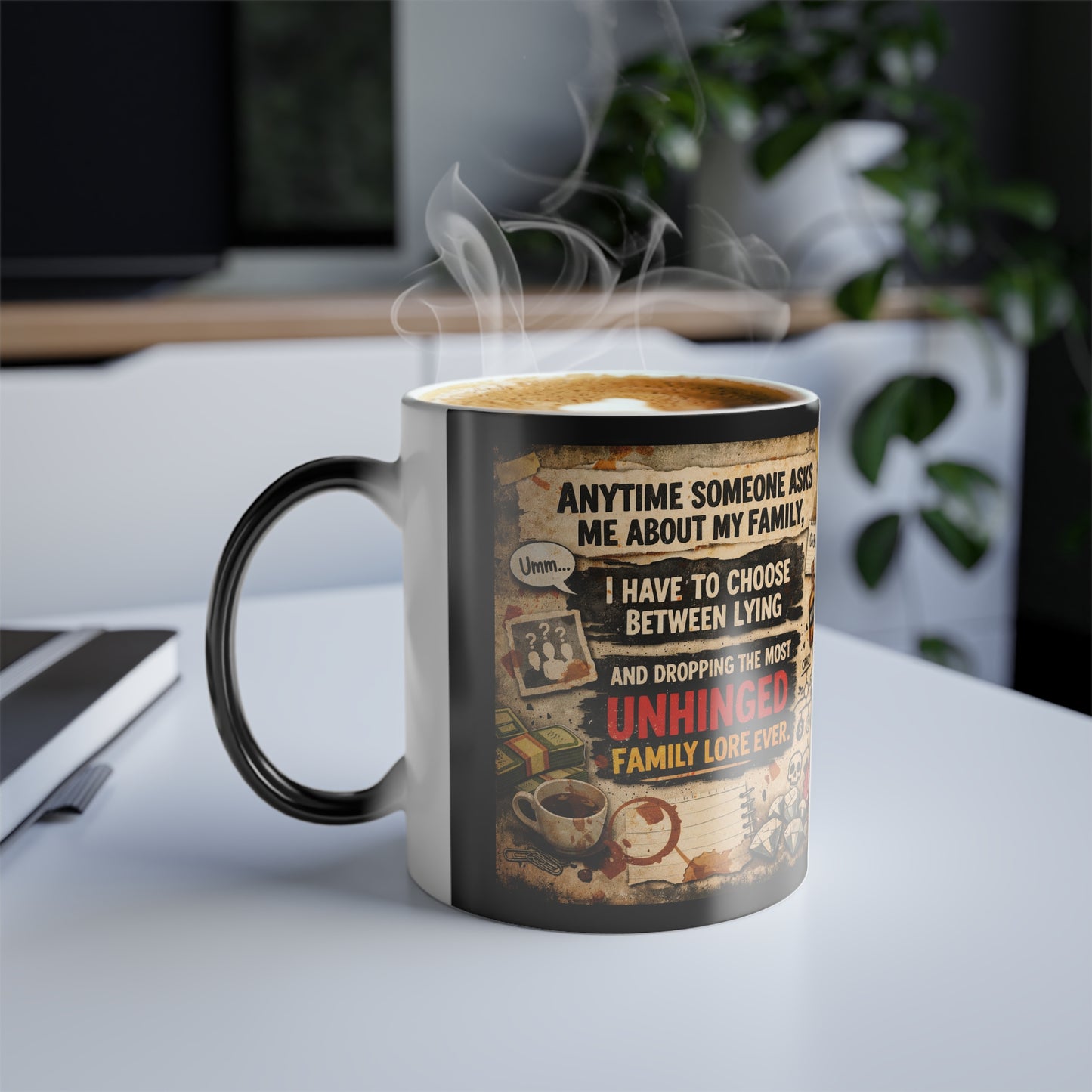 Unhinged Family Color Changing Mug