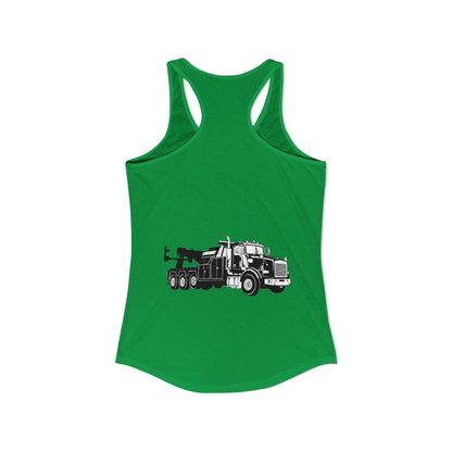 Heavy Tow Truck Women's Racerback Tank