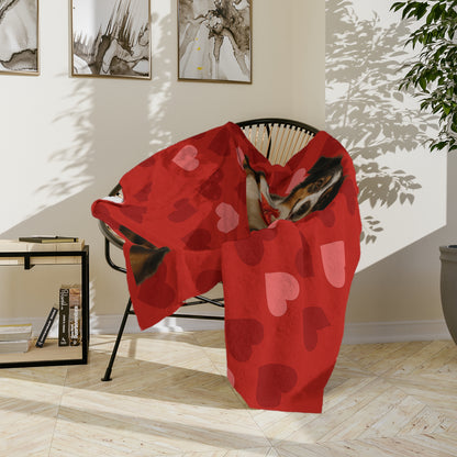 Cupid's Companion Aussie Velveteen Microfiber Blanket