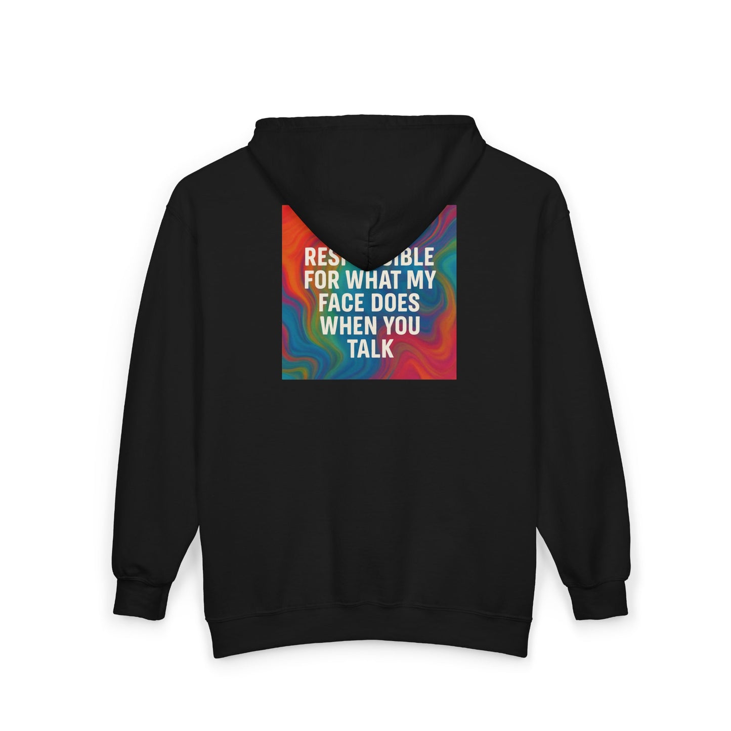 When You Talk Unisex Full Zip Hoodie