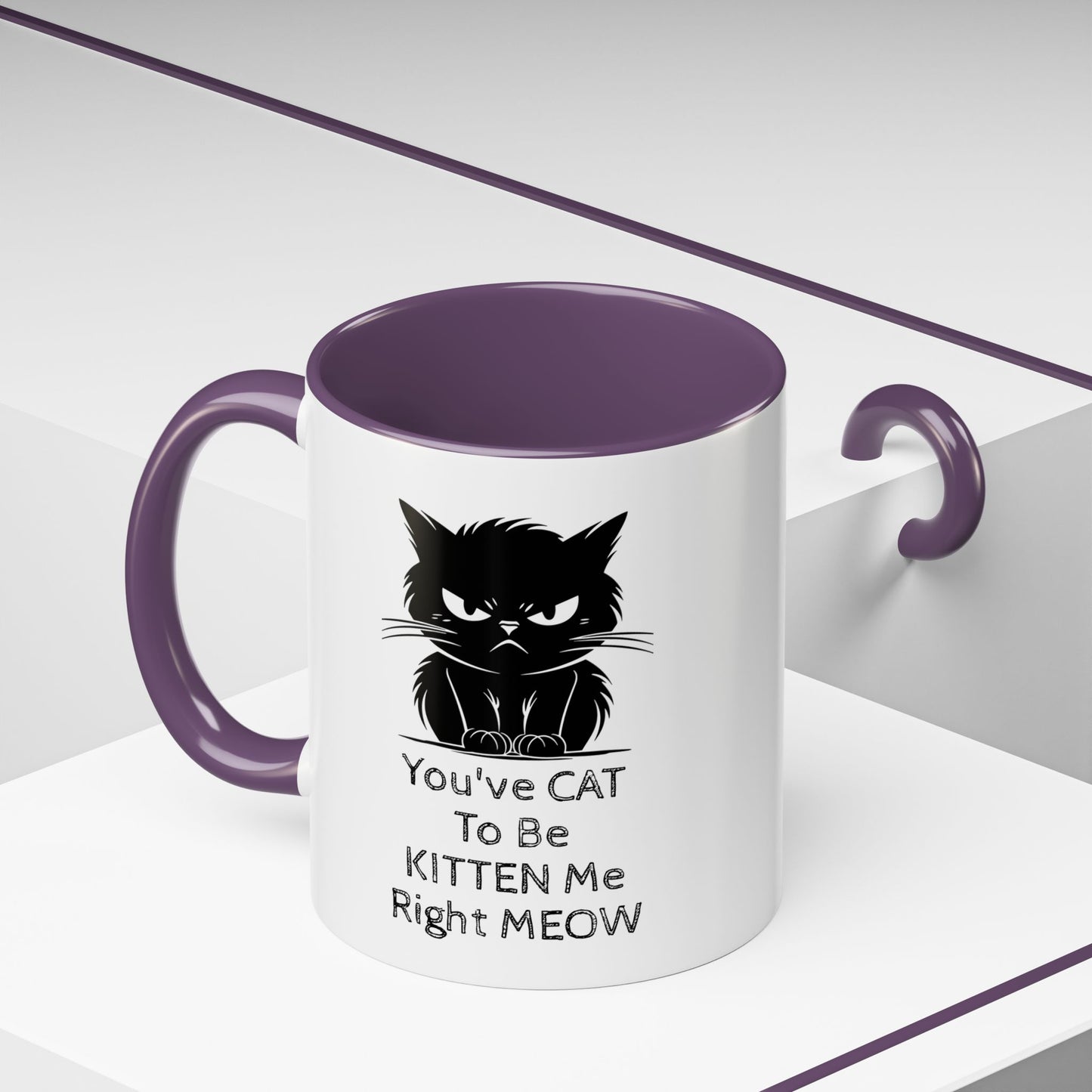 KITTEN Me 2-Tone Coffee Mug