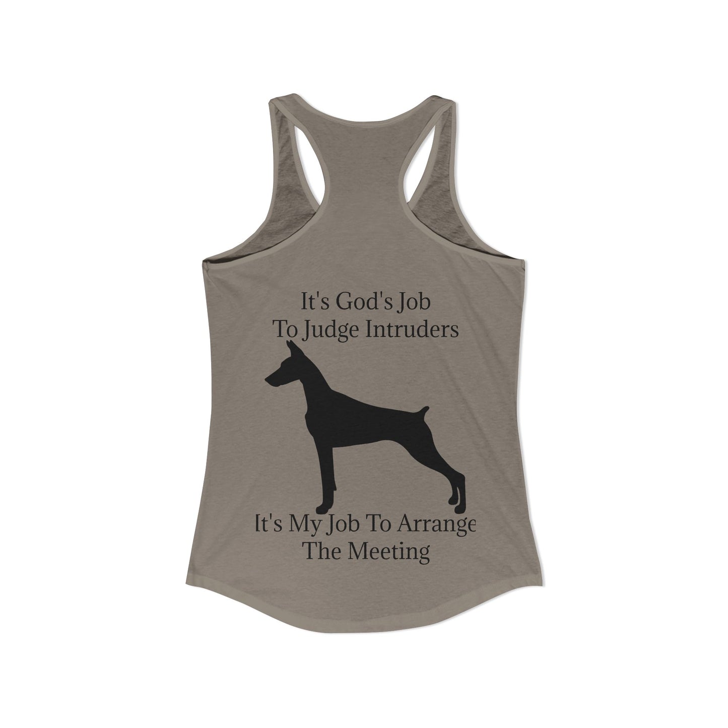 Arrange The Meeting Women's Racerback Tank