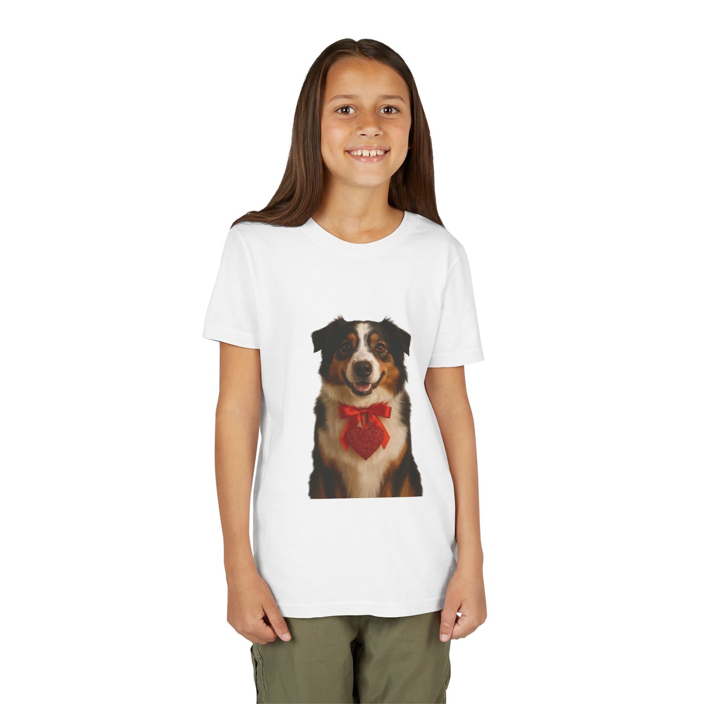 Cupid's Companion Aussie Youth Unisex Short Sleeve Crewneck Tee