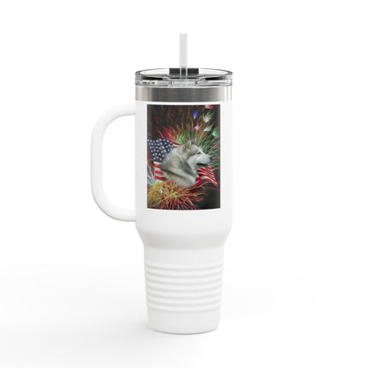 American Malamute Insulated Travel Mug
