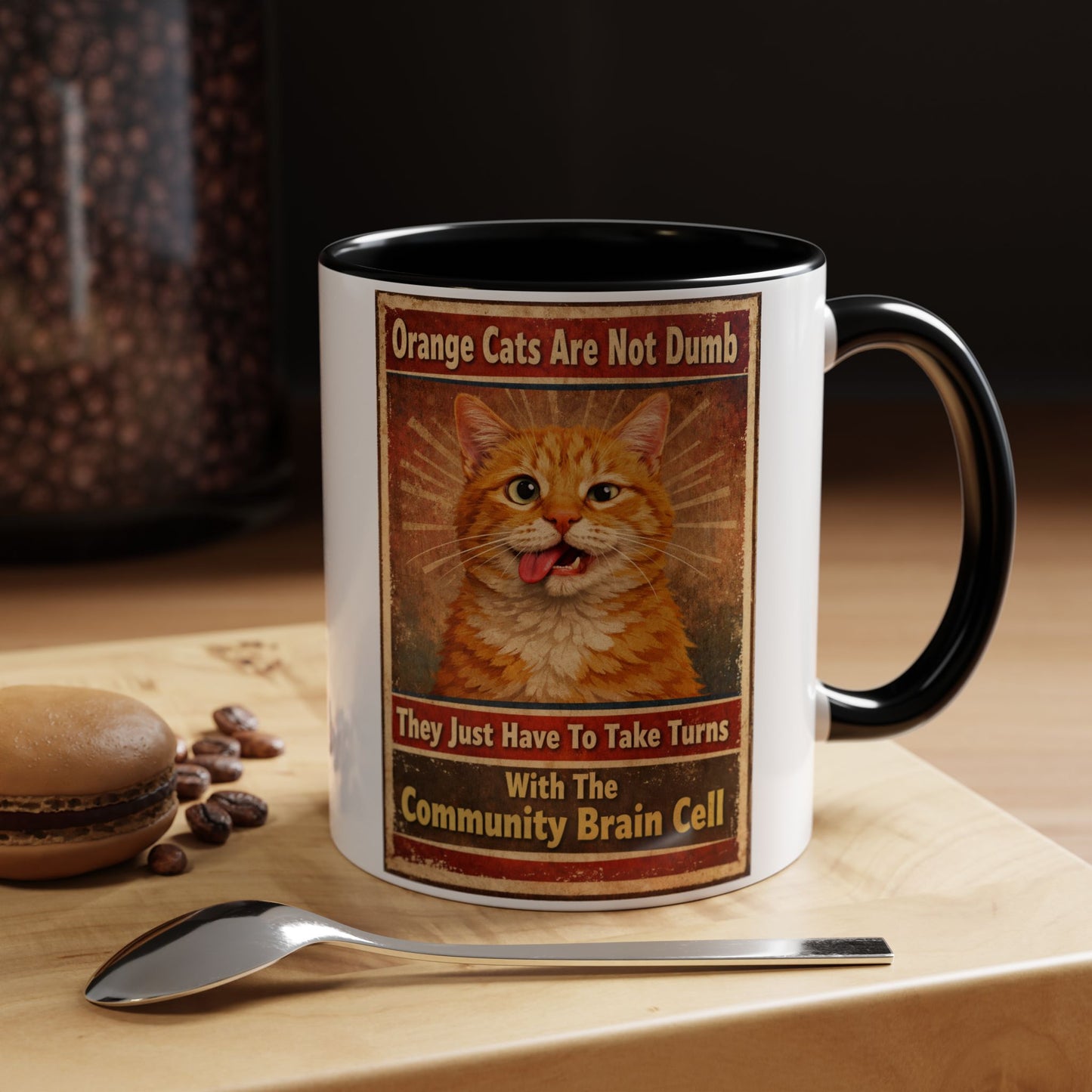 Community Brain Cell 2-Tone Coffee Mug