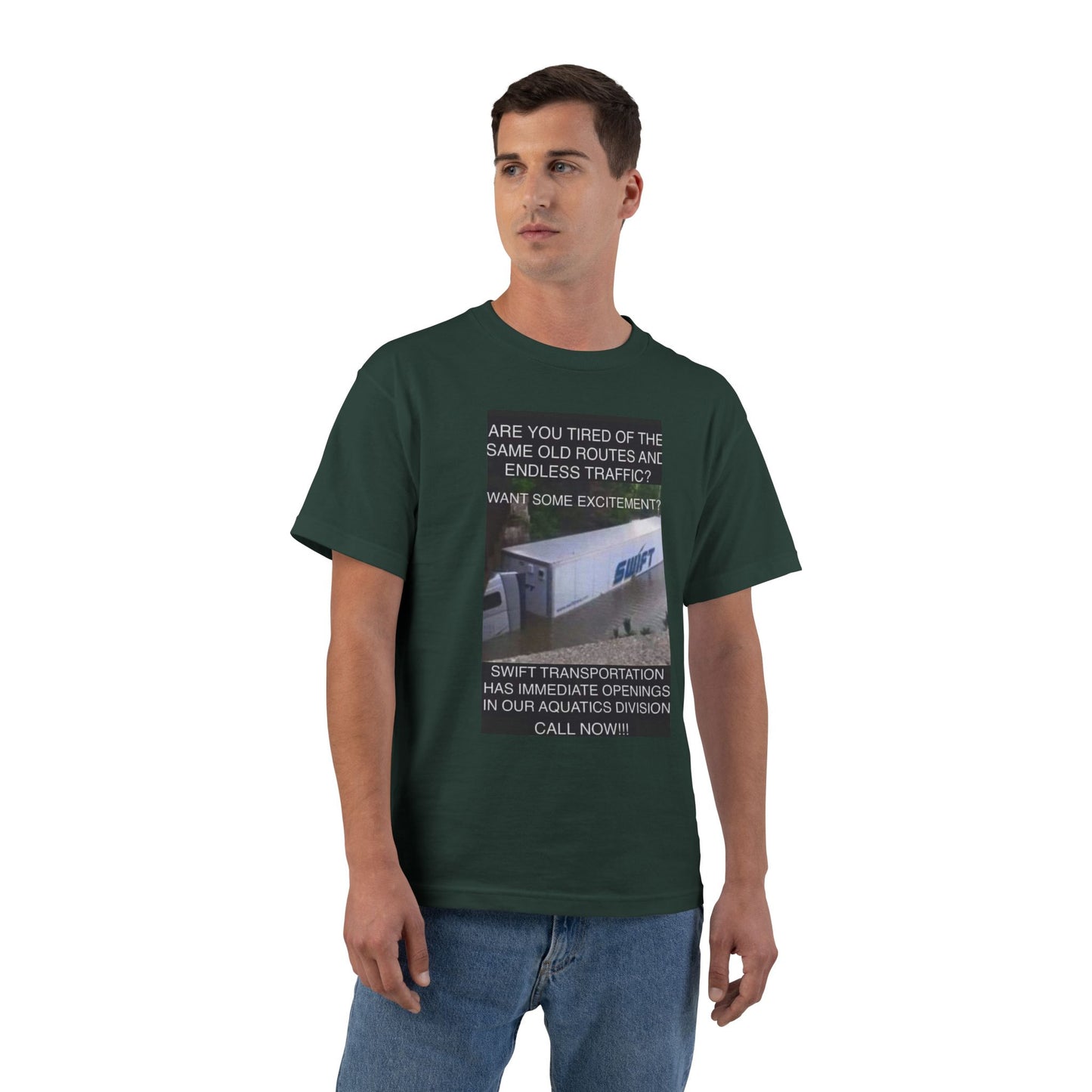 Swift Aquatics Men's Short-Sleeve Crewneck Tee
