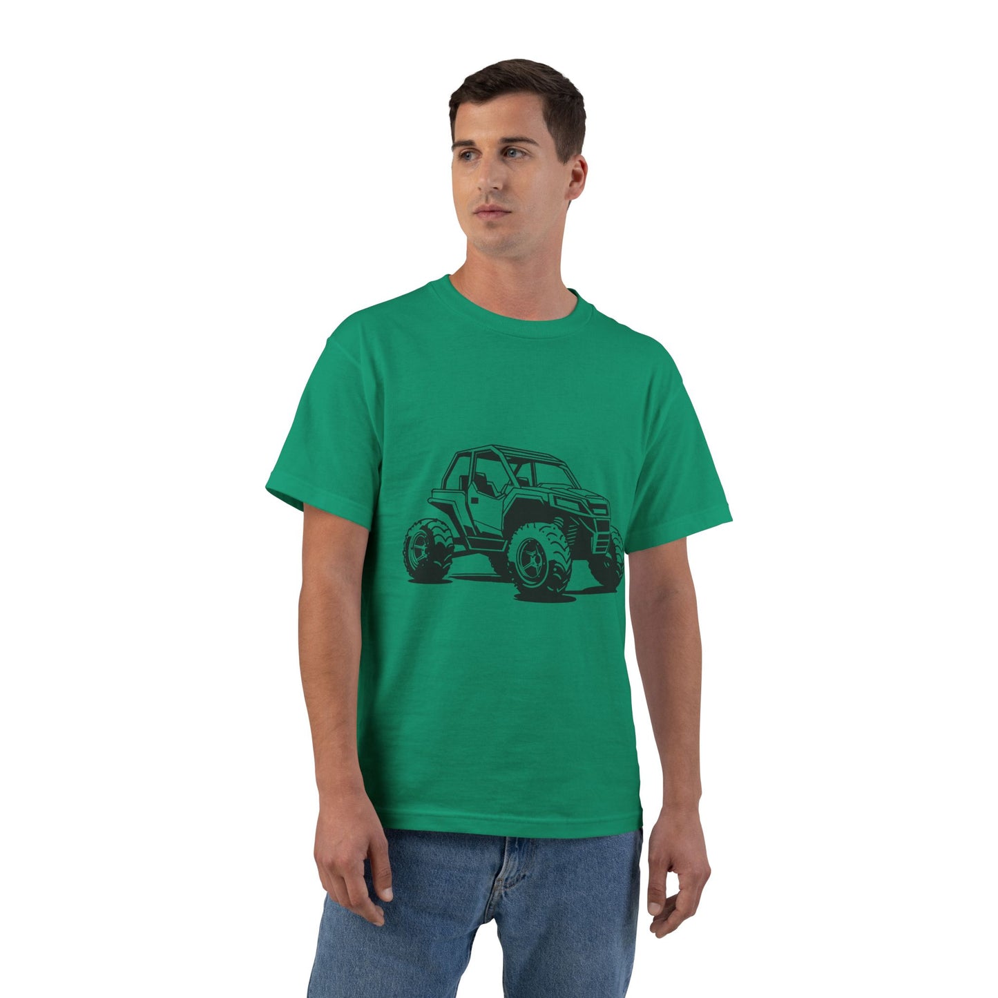Off The Beaten Path Side By Side Men's Short-Sleeve Crewneck Tee