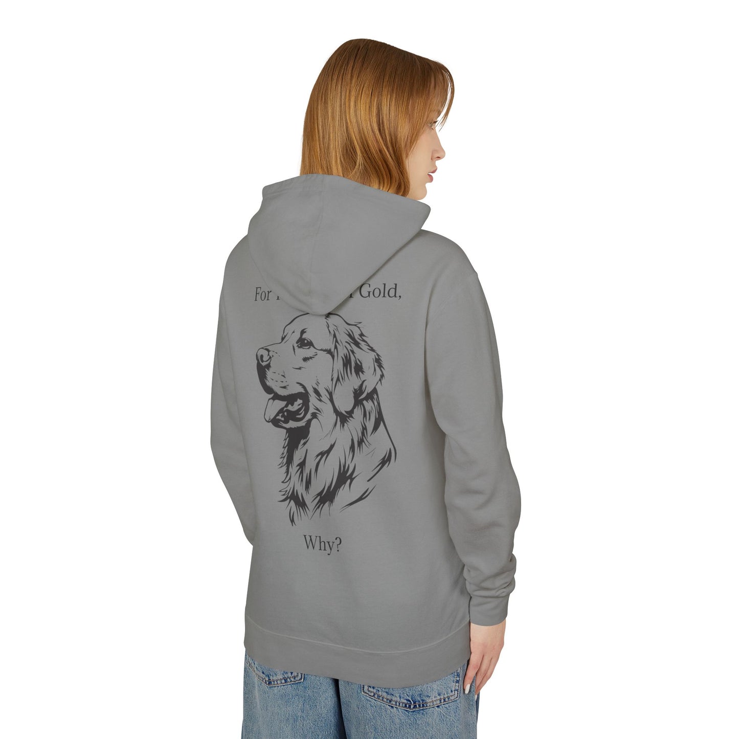 For The Love Of Gold Unisex Lightweight Hoodie