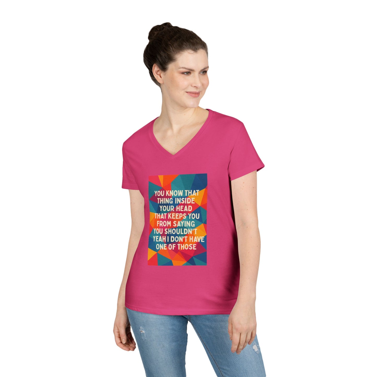 No Filter Women's V-Neck T-Shirt