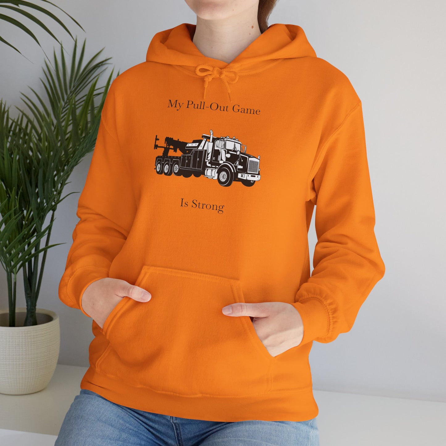 Pull Out Heavy Tow Truck Unisex Hoodie