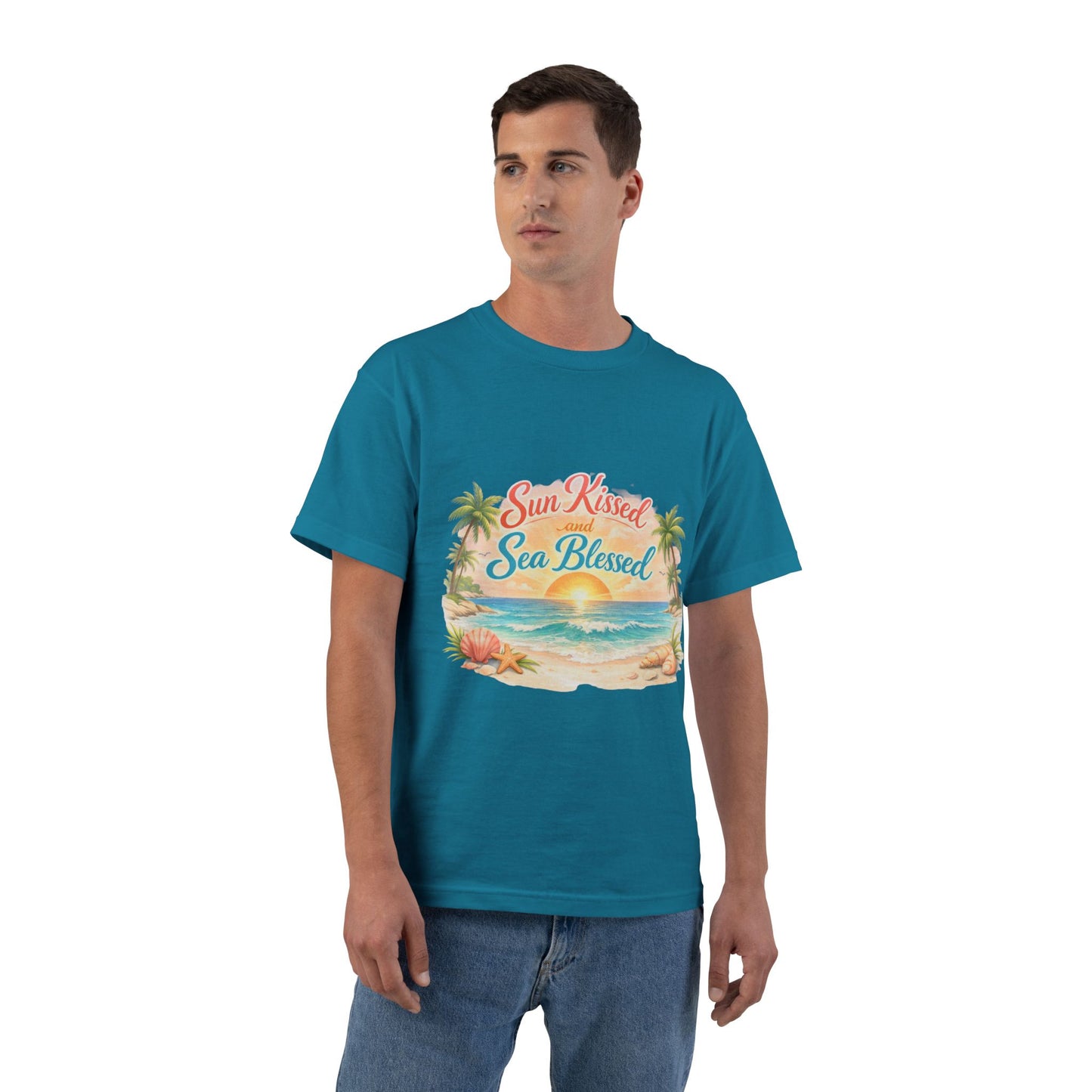 Sun Kissed Men's Short-Sleeve Crewneck Tee