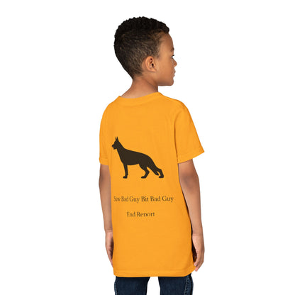Bad Guy Youth Unisex Short Sleeve Crewneck Tee