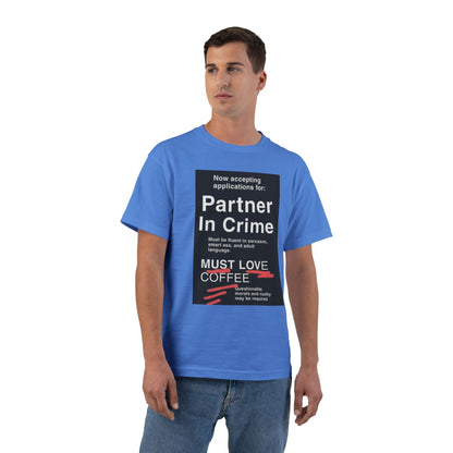 Partner In Crime Men's Short-Sleeve Crewneck Tee
