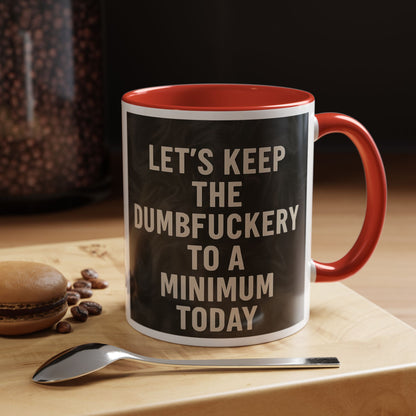 Dumbfuckery 2-Tone Coffee Mug