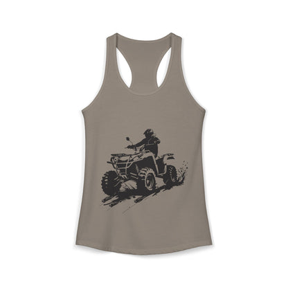 Slingin' Mud Quad Women's Racerback Tank