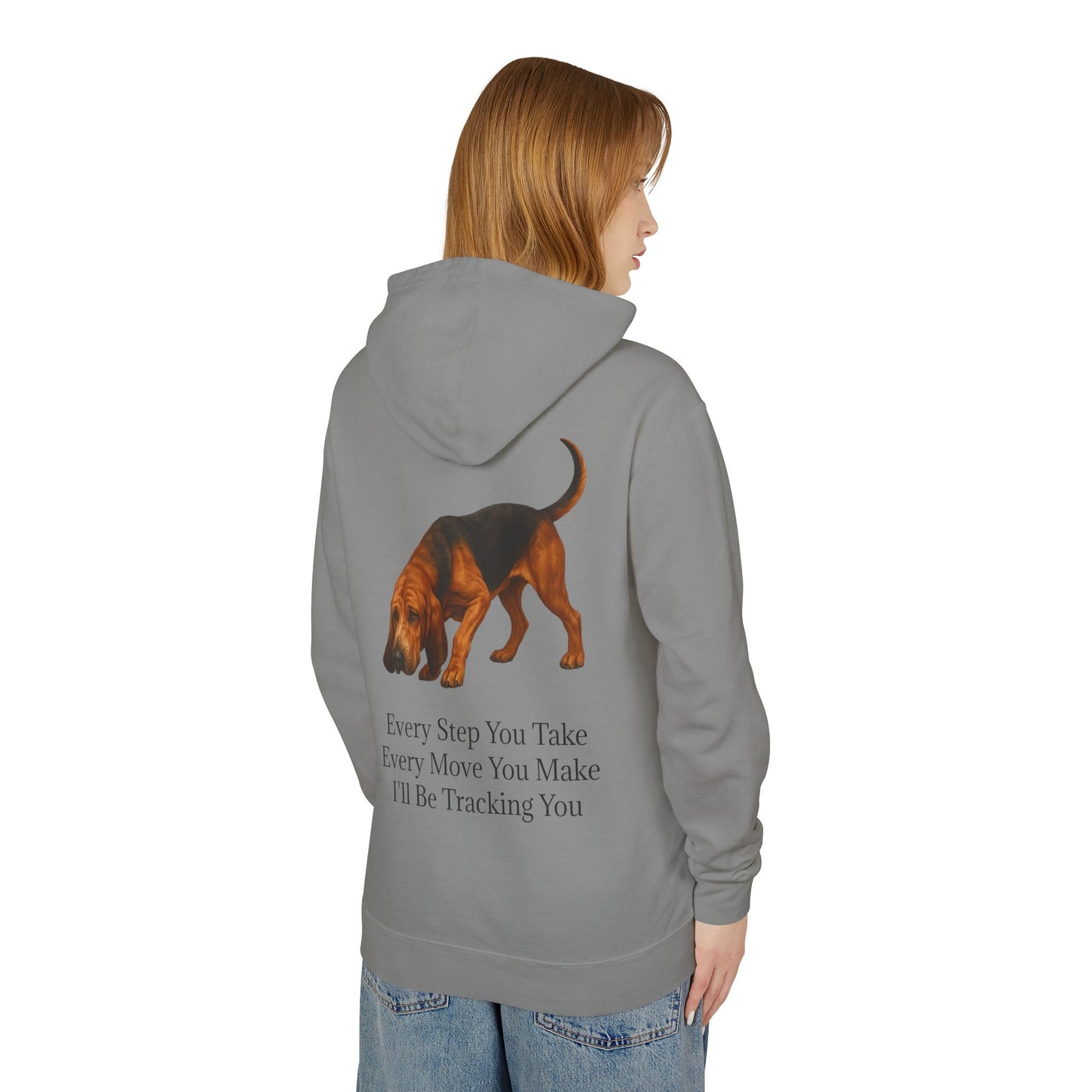 Tracking You Unisex Lightweight Hoodie
