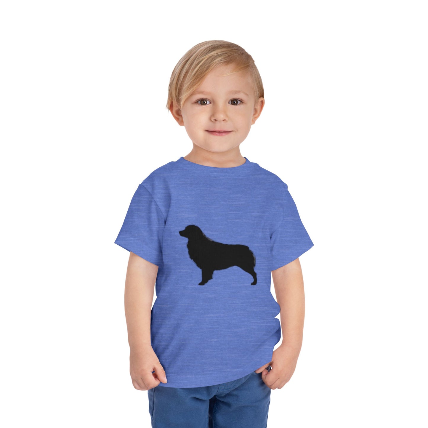 Aussie Silhouette Toddler Unisex Short Sleeve Crewneck Tee