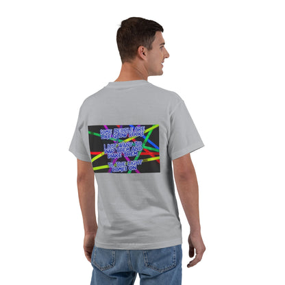 Glow Sticks Men's Short-Sleeve Crewneck Tee