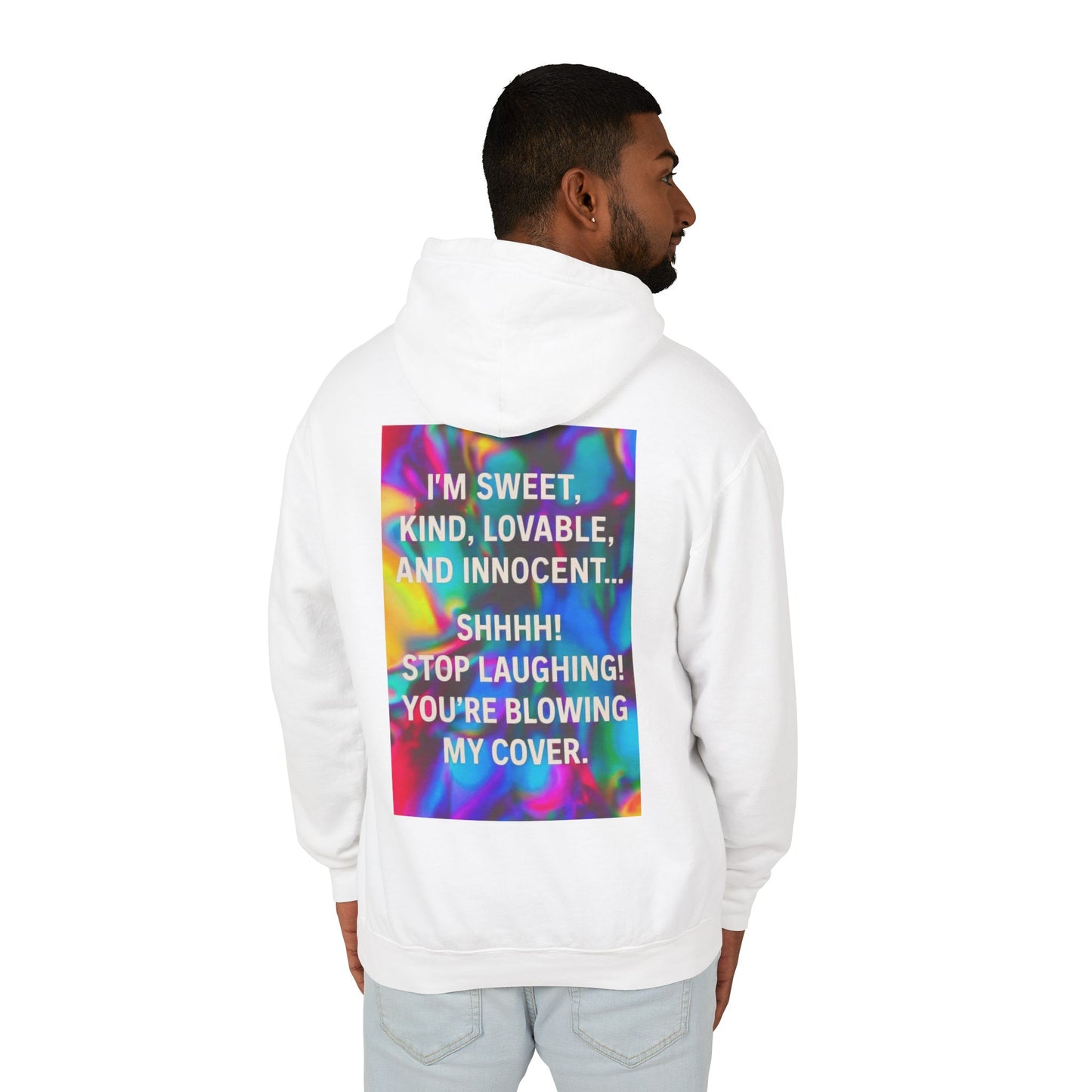 Blowing My Cover Unisex Lightweight Hoodie