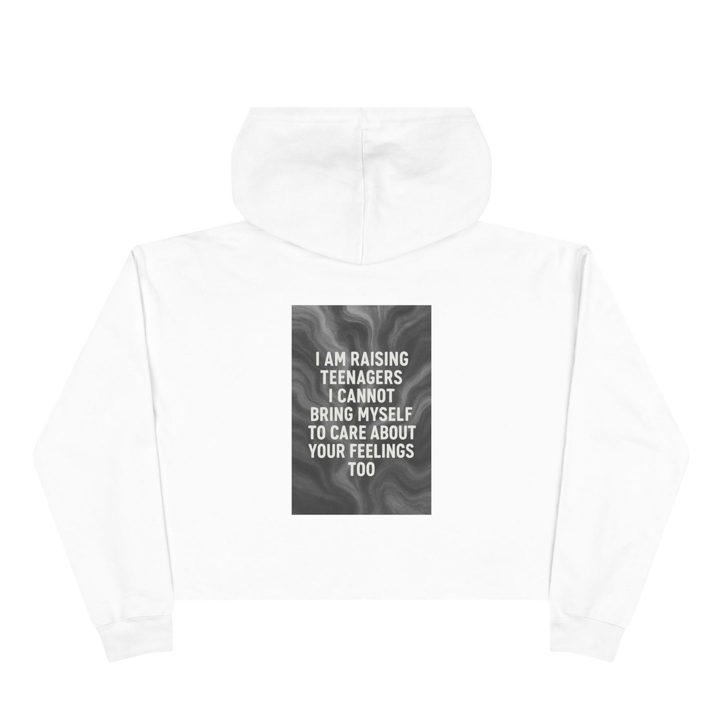 Raising Teenagers Women's Crop Hoodie