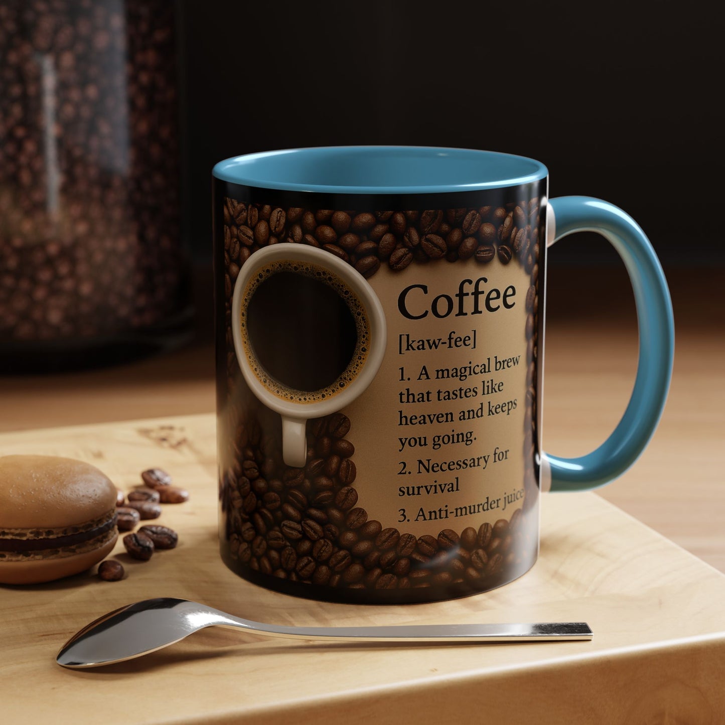 Coffee Definition 2-Tone Coffee Mug