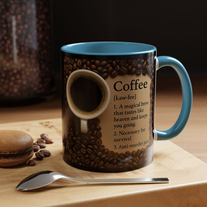 Coffee Definition 2-Tone Coffee Mug
