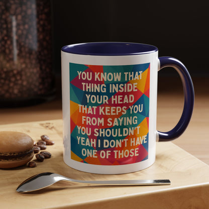 No Filter 2-Tone Coffee Mug