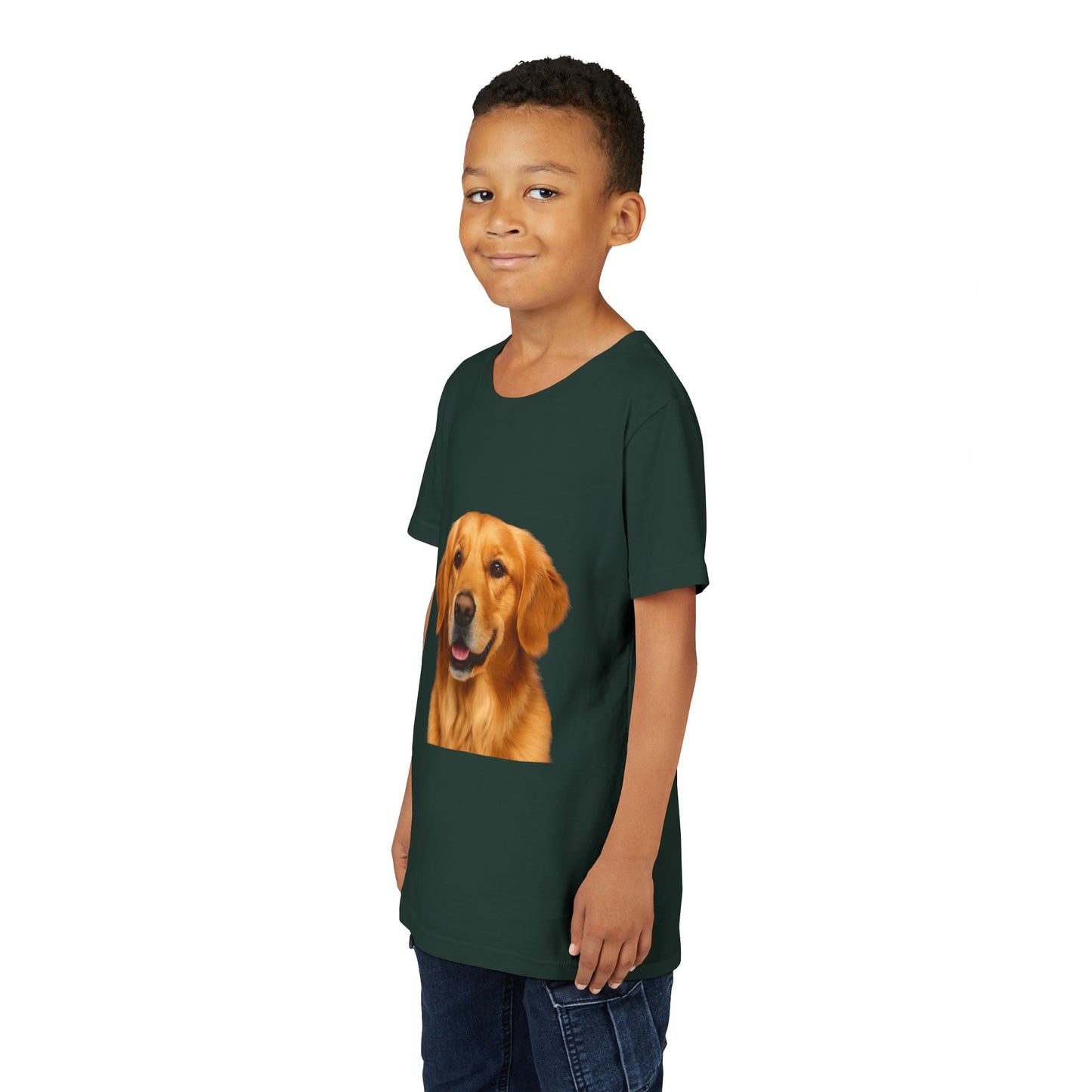 Golden Head Youth Unisex Short Sleeve Crewneck Tee