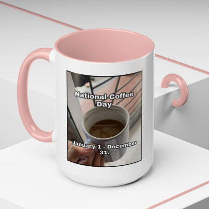 National Coffee Day 2-Tone Coffee Mug