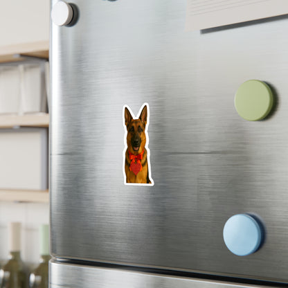 Cupid's Companion German Shepherd Vinyl Decal