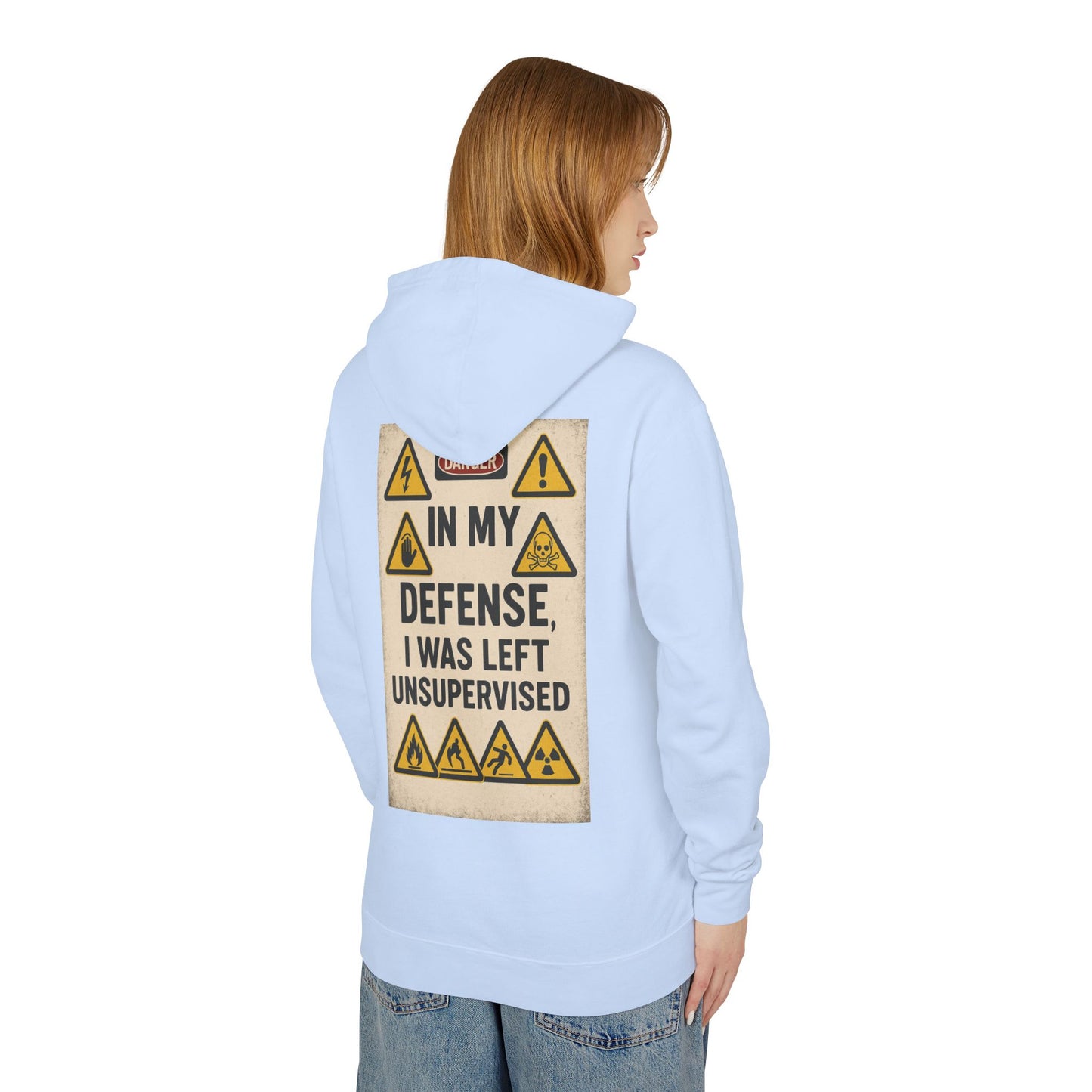 Unsupervised Unisex Lightweight Hoodie
