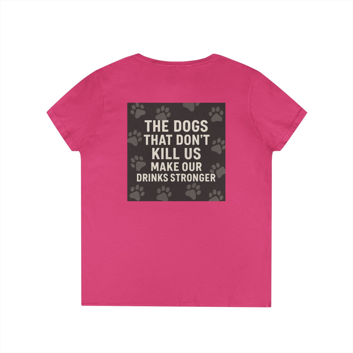 Drinks Stronger Women's V-Neck T-Shirt