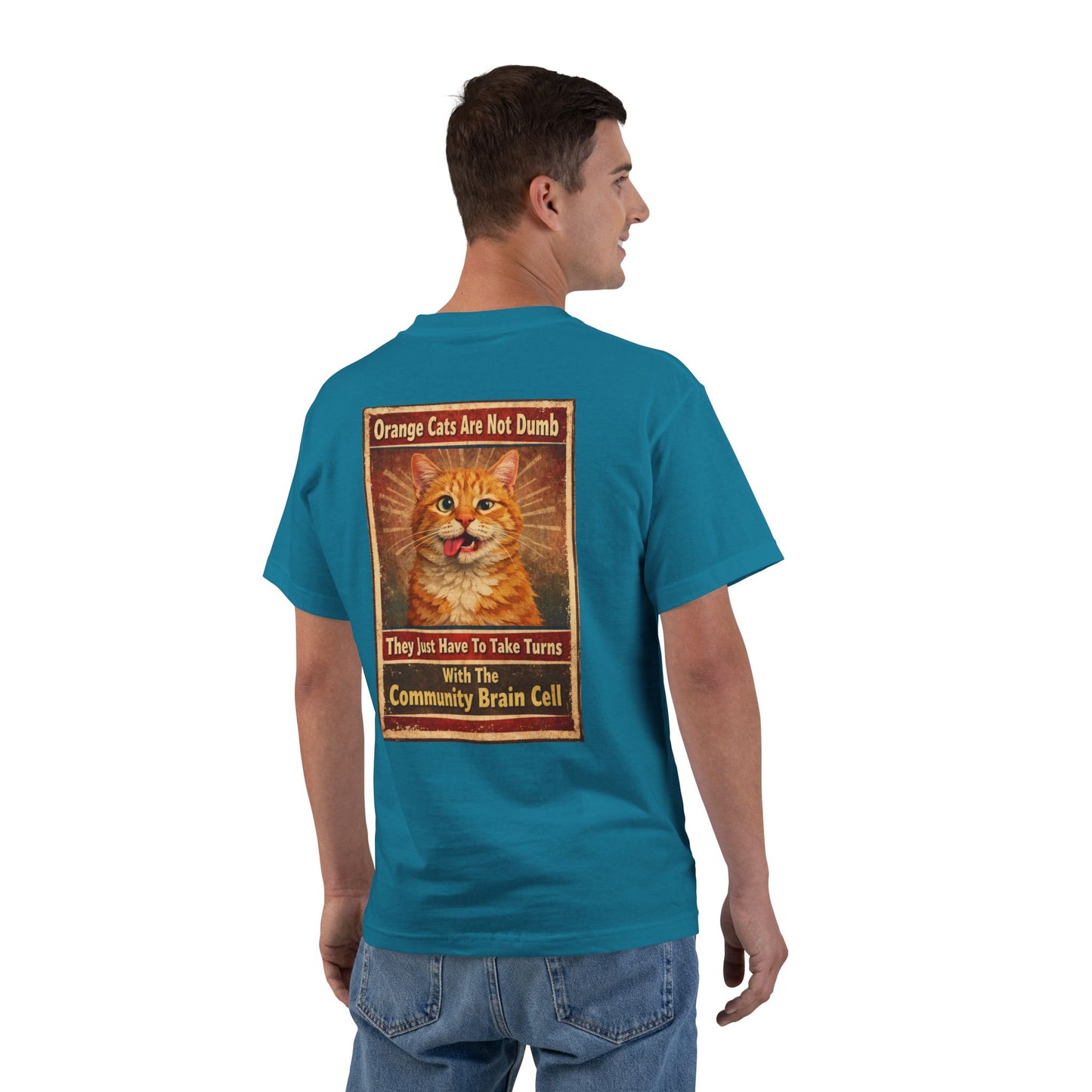 Community Brain Cell Men's Short-Sleeve Crewneck Tee