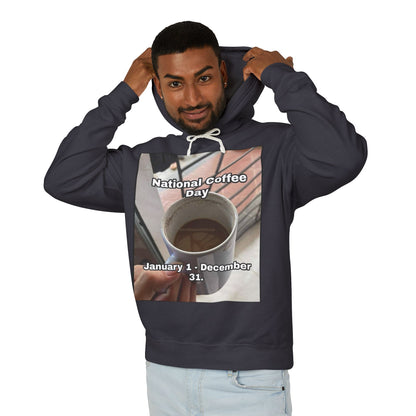 National Coffee Day Unisex Lightweight Hoodie