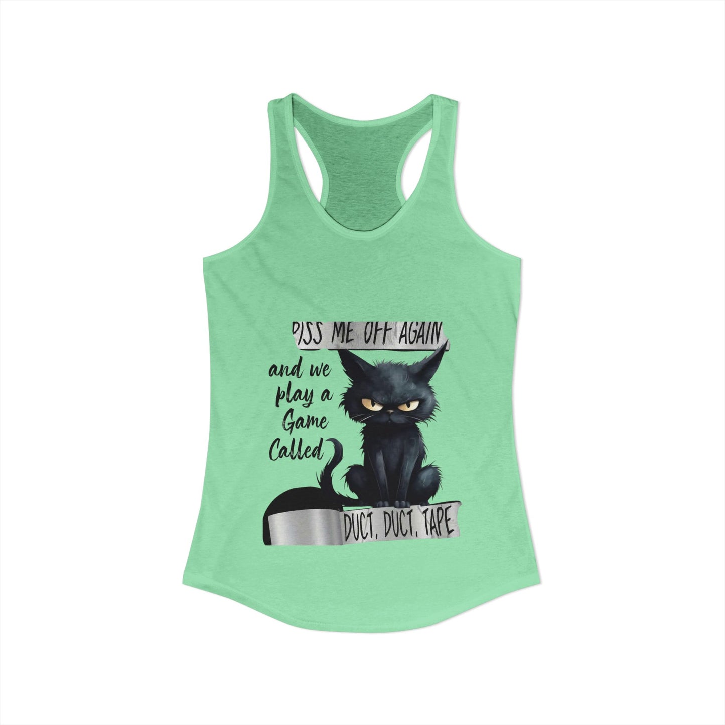 Duct, Duct, Tape Women's Racerback Tank