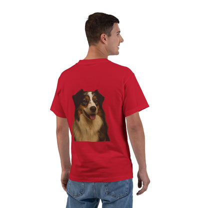 Aussie Head Men's Short-Sleeve Crewneck Tee