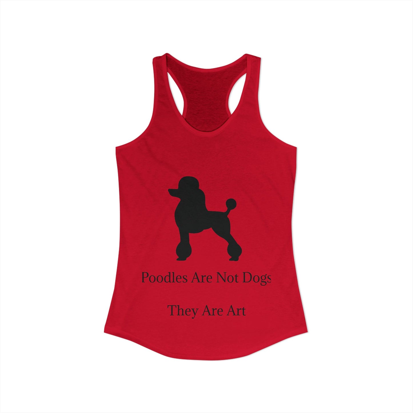 Not Dogs Women's Racerback Tank