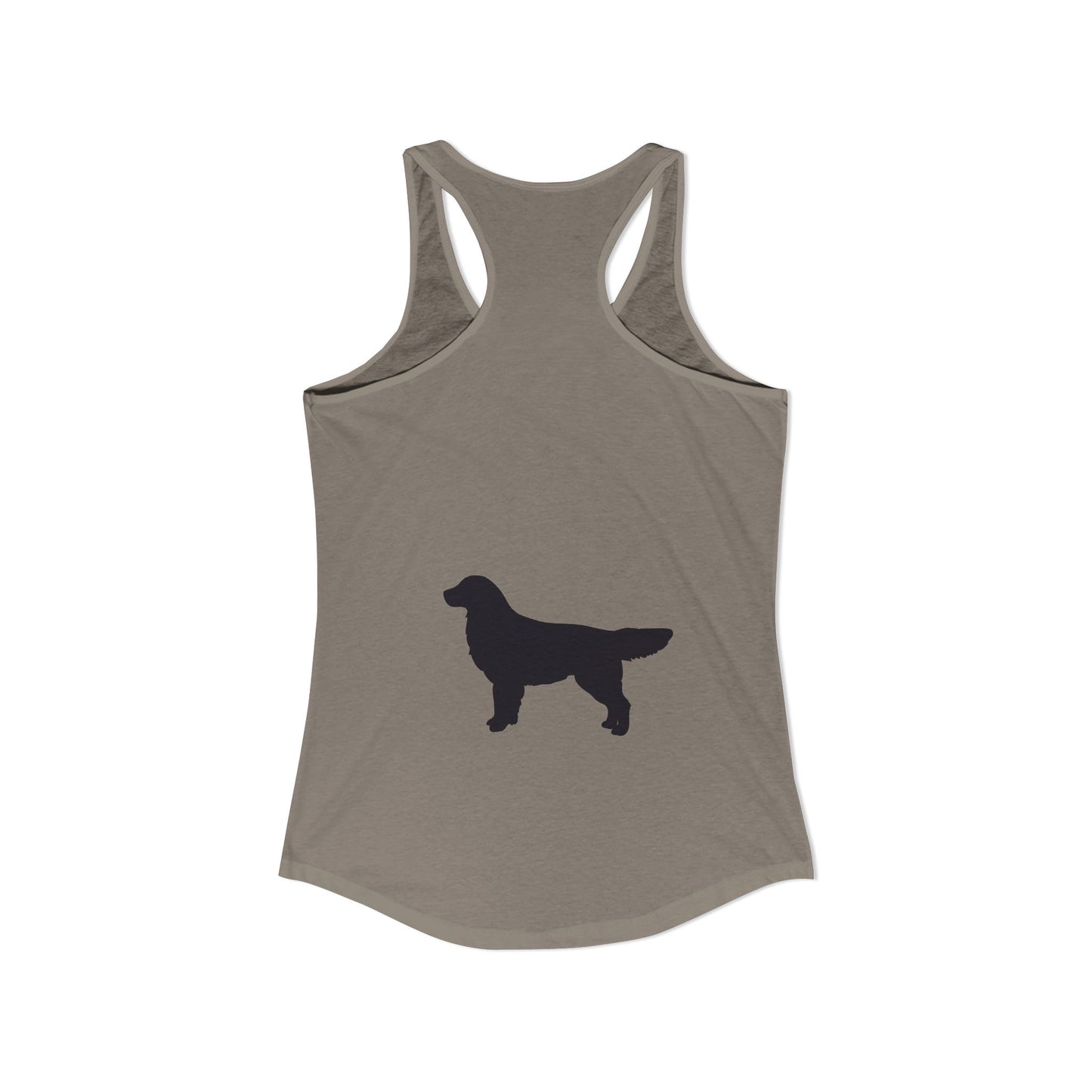Golden Silhouette Women's Racerback Tank