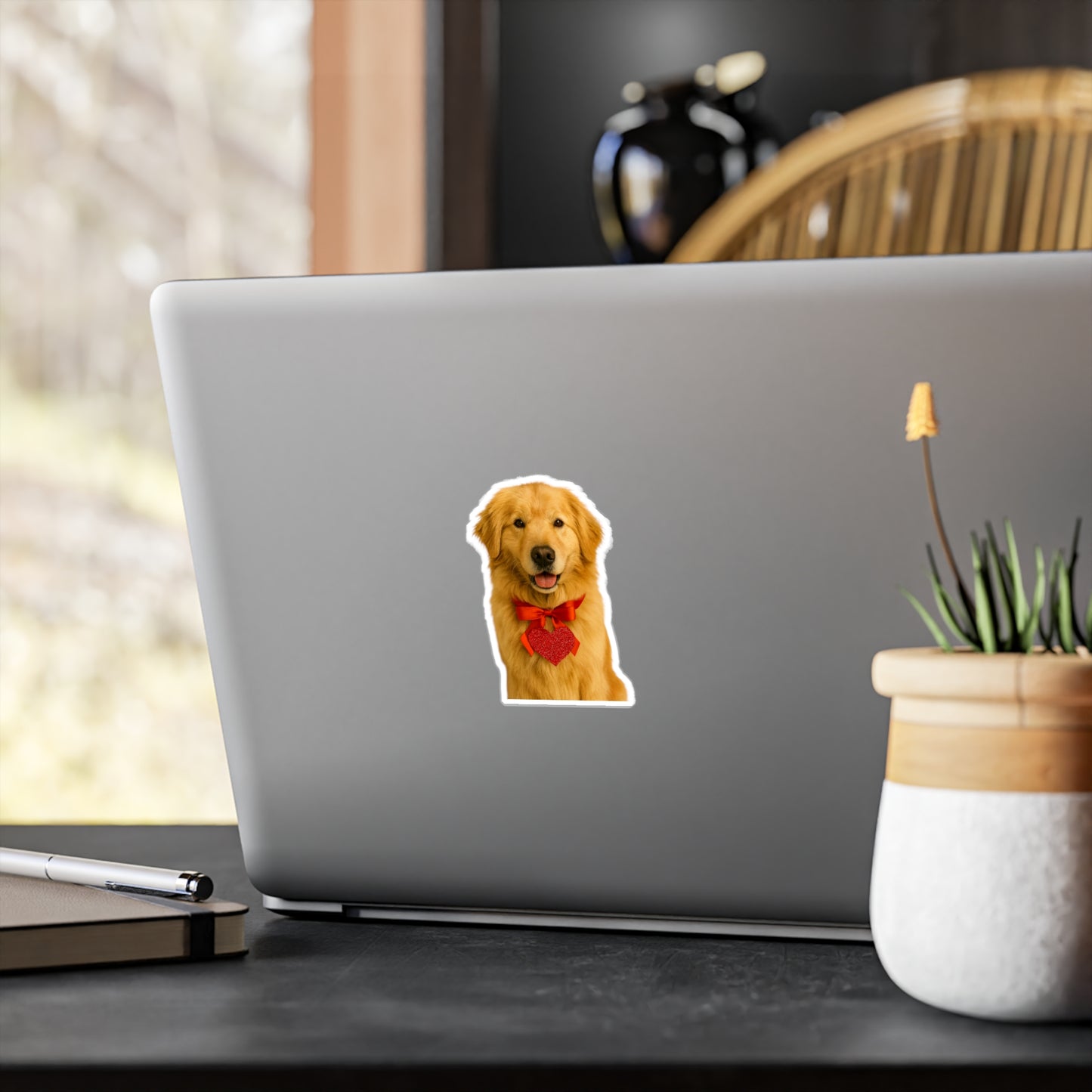 Cupid's Companion Golden Vinyl Decal