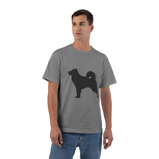 Malamute Silhouette Men's Short-Sleeve Crewneck Tee
